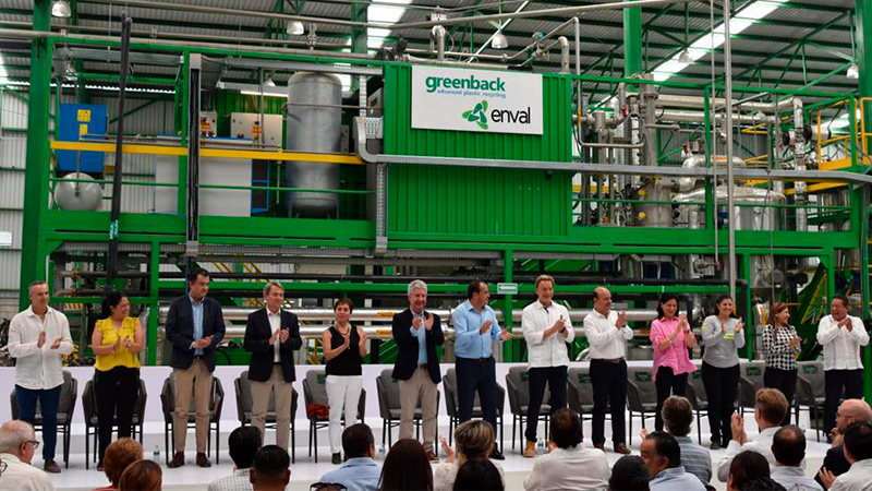 Nestlé y Greenback instalan la primera planta de aceite pirolítico en el país