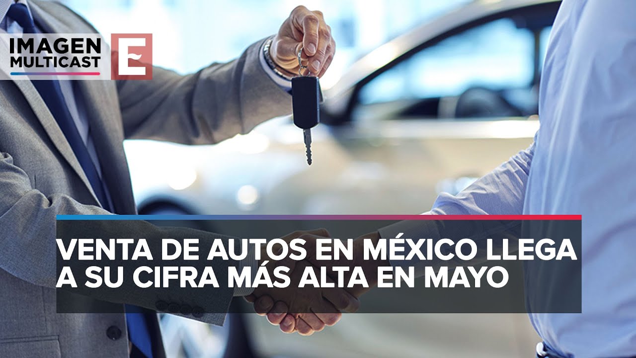 Venta de autos en México alcanza récord; sube 12.6% en mayo 2023