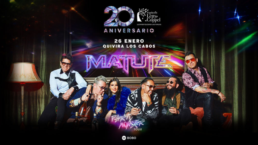 Fundación Letty Coppel celebra su 20.° aniversario con concierto de Matute 0