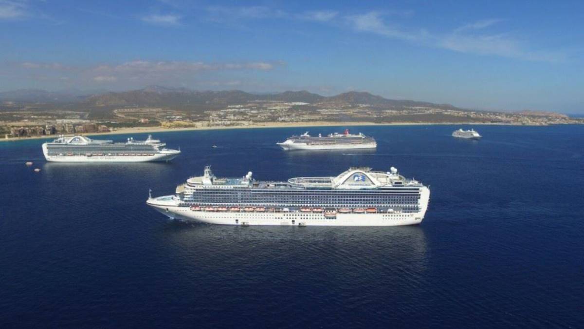 Cabo San Lucas: cuarto destino en México con mayor captación de turistas de crucero en 2024