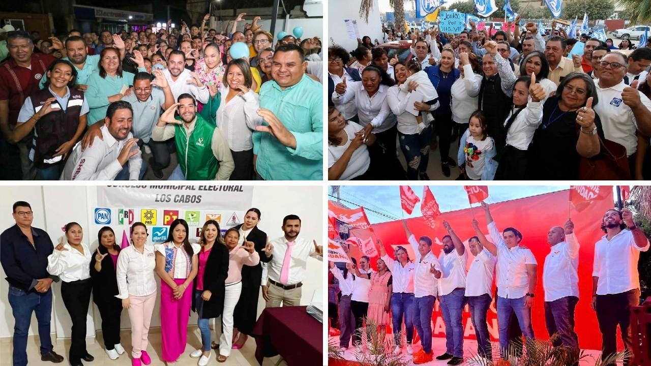 Arrancan campañas los candidatos a alcalde de Los Cabos