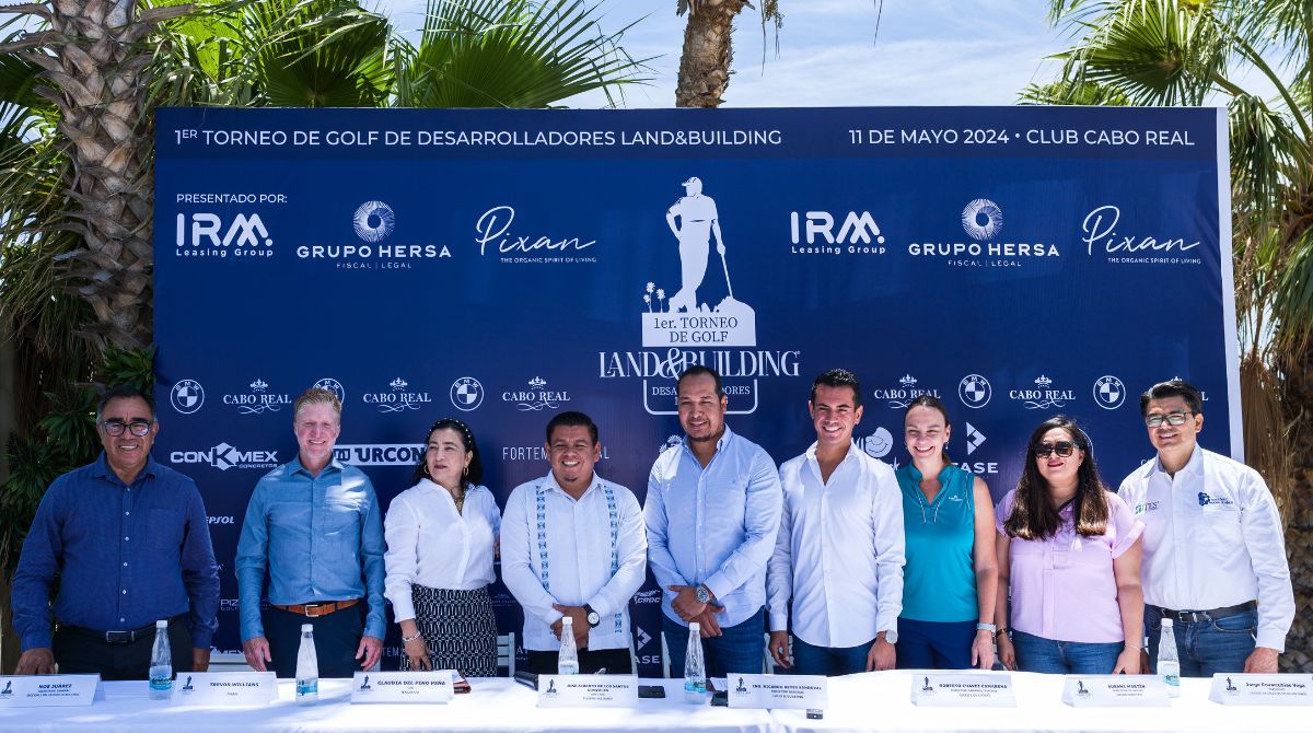 Se anunció el primer Torneo de Golf Land & Building en Cabo Real Golf Club